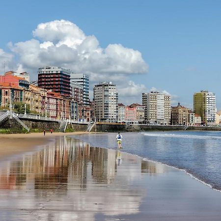 El Primero De Steven - Pegado A Playa De San Lorenzo - Vut-2243-As Gijón Esterno foto